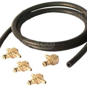 thumbnail interactive-video image 1 of Bosch 110 Common Rail Diesel Injector Leak Off Pipe Return Kit - 3T+L Connector - Ironwalls 1 of 3